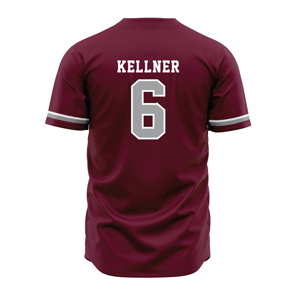 Texas A&M - NCAA Baseball : Boston Kellner - Maroon Jersey-1