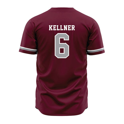 Texas A&M - NCAA Baseball : Boston Kellner - Maroon Jersey-1