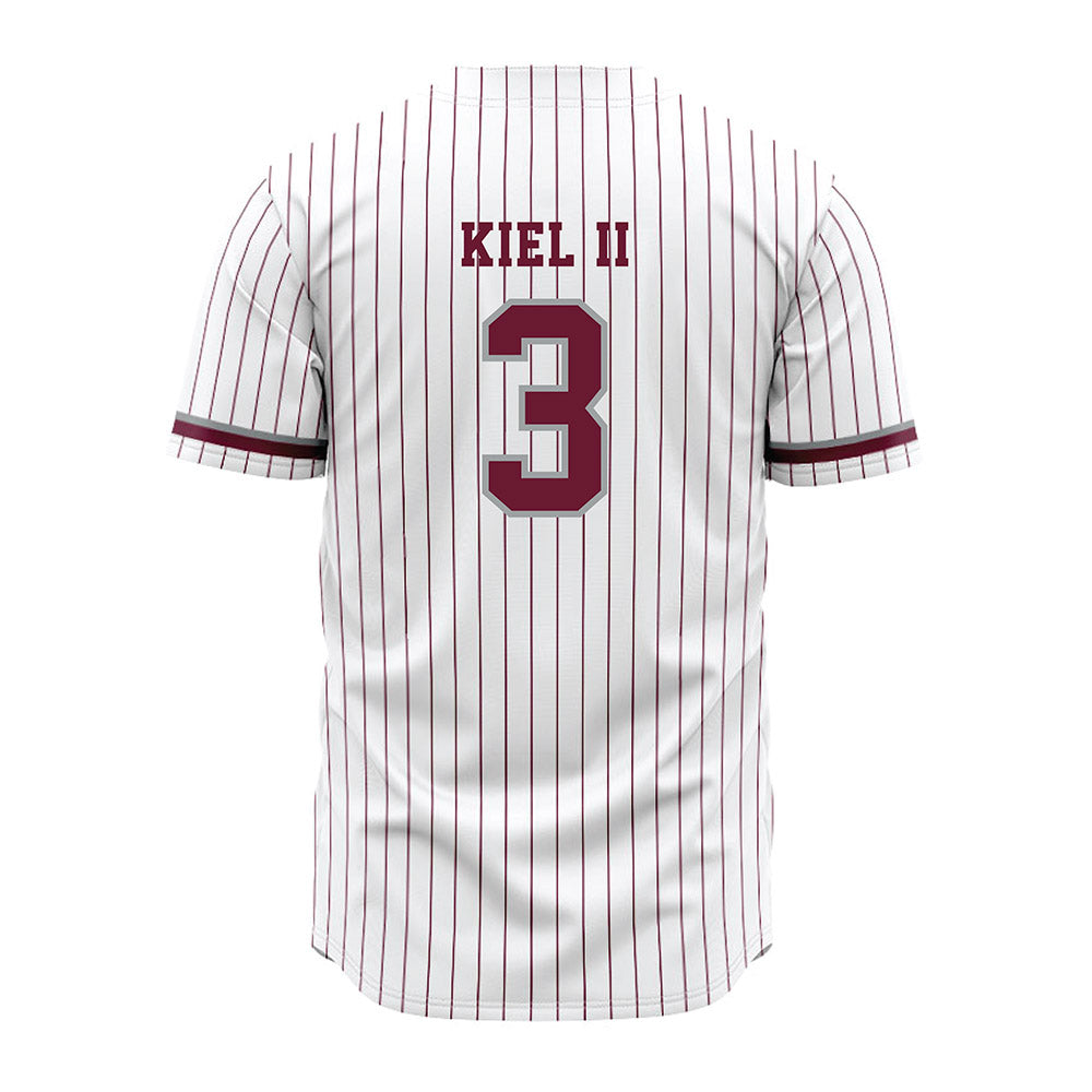 Texas A&M - NCAA Baseball : Terrence Kiel II - White Jersey-1
