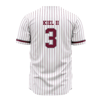 Texas A&M - NCAA Baseball : Terrence Kiel II - White Jersey-1