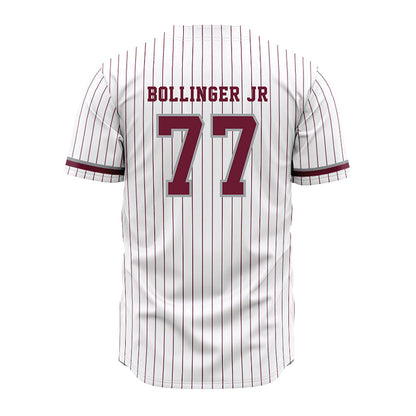 Texas A&M - NCAA Baseball : Michael Bollinger Jr - White Jersey-1