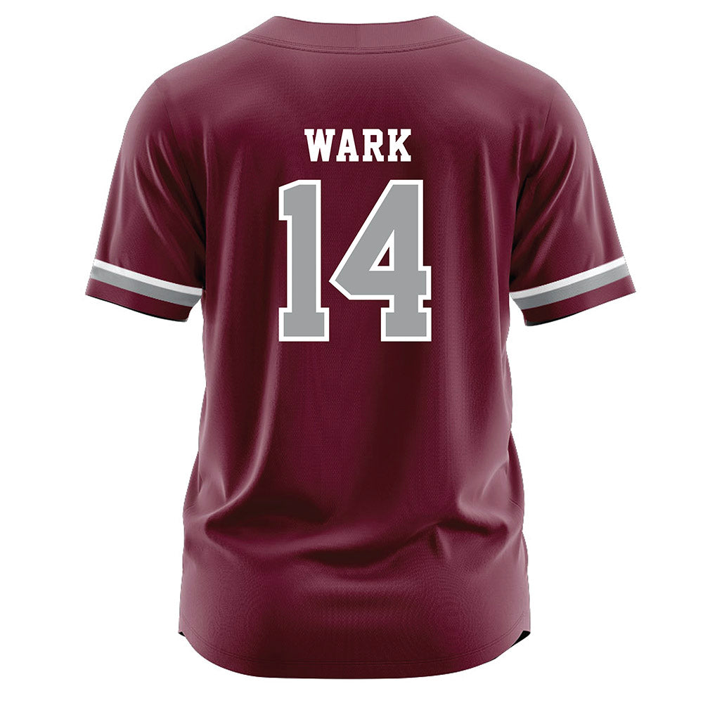Texas A&M - NCAA Softball : Micaela Wark - Maroon Jersey-1