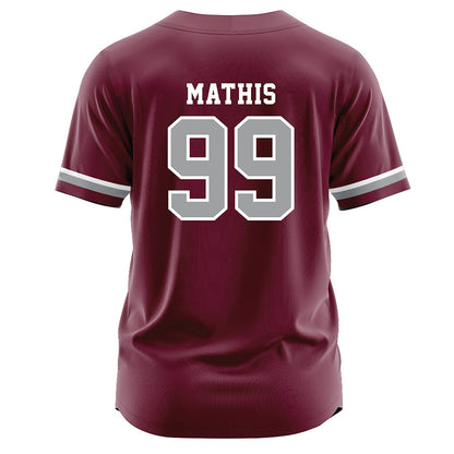 Texas A&M - NCAA Softball : Kelsey Mathis - Maroon Jersey-1