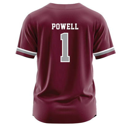 Texas A&M - NCAA Softball : Kennedy Powell - Maroon Jersey-1
