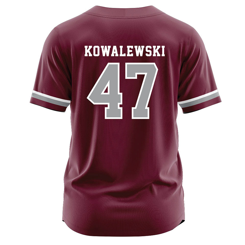 Texas A&M - NCAA Softball : Ariel Kowalewski - Maroon Jersey-1