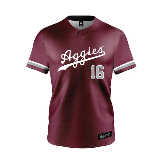 Texas A&M - NCAA Softball : K.K. Dement - Maroon Jersey-0