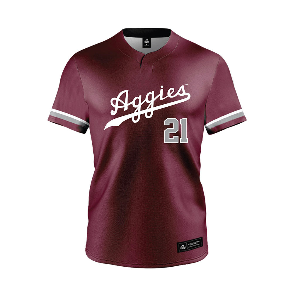 Texas A&M - NCAA Softball : Scout Lovell - Maroon Jersey-0