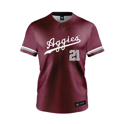 Texas A&M - NCAA Softball : Scout Lovell - Maroon Jersey-0