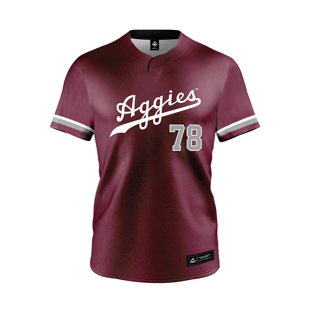Texas A&M - NCAA Softball : Taylor Pannell - Maroon Jersey-0