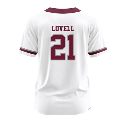 Texas A&M - NCAA Softball : Scout Lovell - White Jersey-1