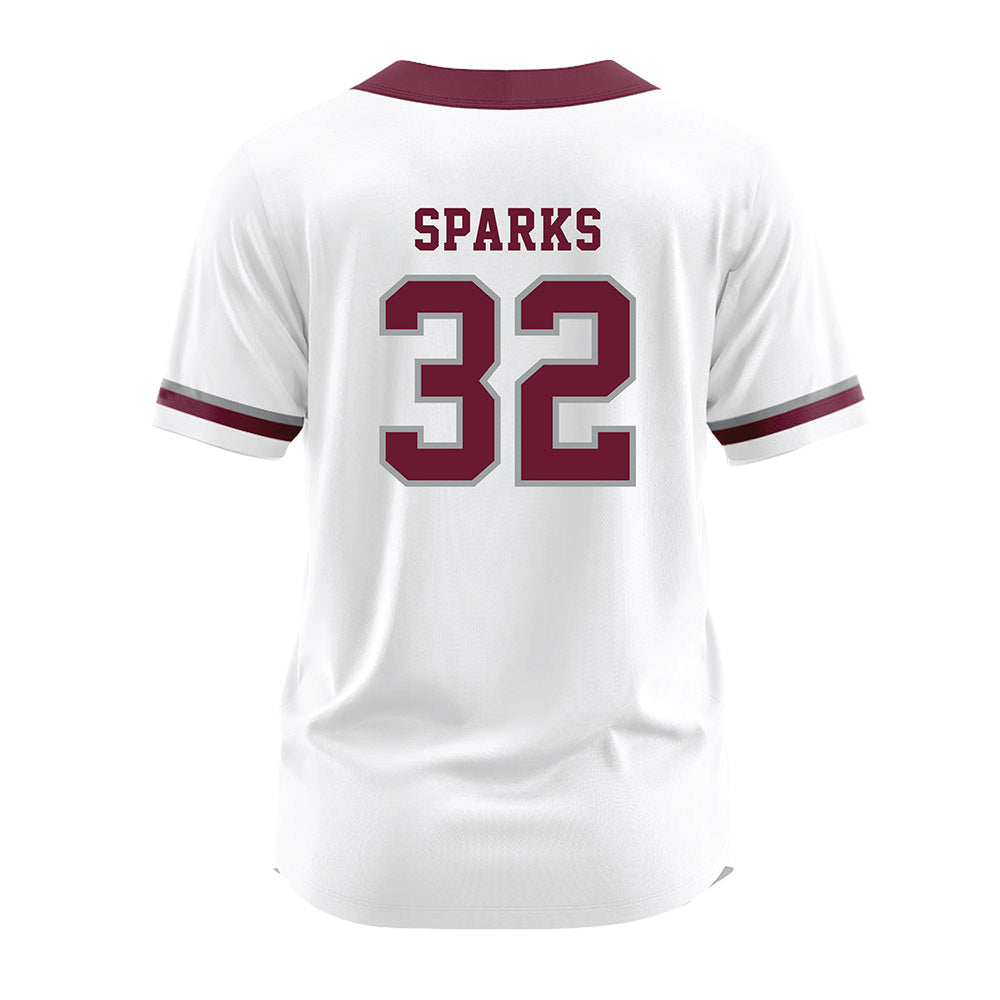 Texas A&M - NCAA Softball : Grace Sparks - White Jersey-1