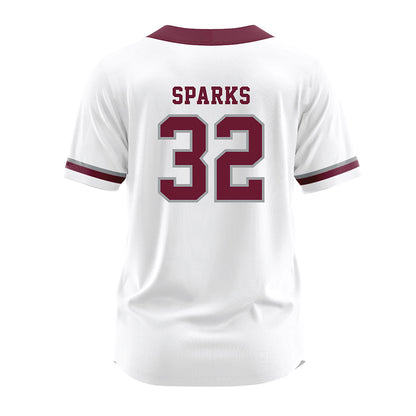 Texas A&M - NCAA Softball : Grace Sparks - White Jersey-1