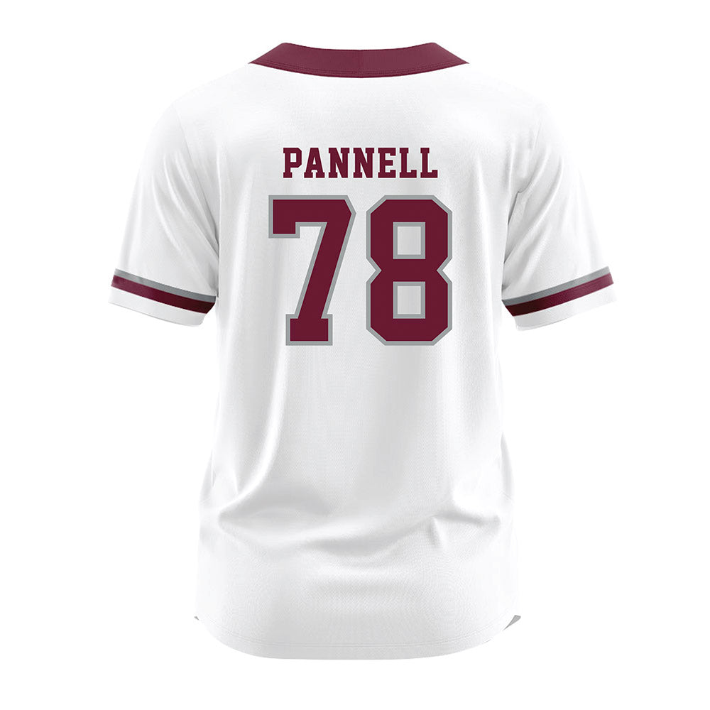 Texas A&M - NCAA Softball : Taylor Pannell - White Jersey-1