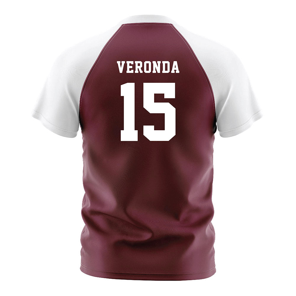 Texas A&M - NCAA Women's Soccer : Maysen Veronda - Maroon Soccer Jersey-1