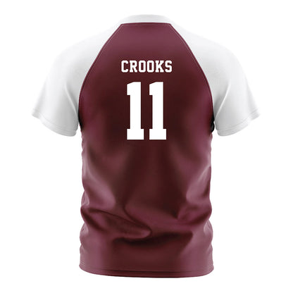 Texas A&M - NCAA Women's Soccer : Riley Crooks - Maroon Soccer Jersey-1