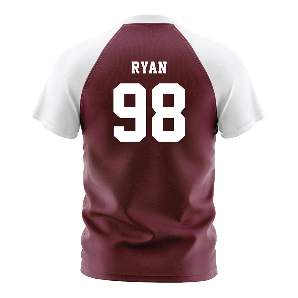Texas A&M - NCAA Women's Soccer : Shea Ryan - Maroon Soccer Jersey-1
