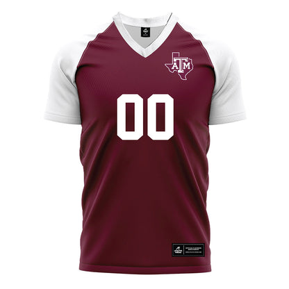 Texas A&M - NCAA Women's Soccer : Erica Defferding - Maroon Soccer Jersey-0