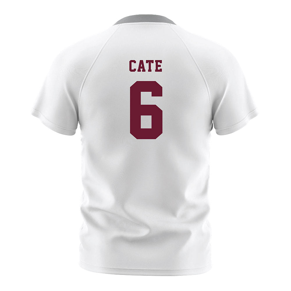 Texas A&M - NCAA Women's Soccer : Bailey Cate - White Soccer Jersey-1