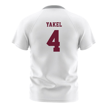 Texas A&M - NCAA Women's Soccer : Isabella Yakel - White Soccer Jersey-1