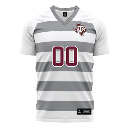 Texas A&M - NCAA Women's Soccer : Erica Defferding - White Soccer Jersey-0