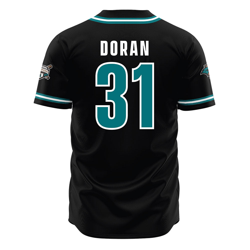 Coastal Carolina - NCAA Baseball : Scott Doran - Black Jersey-1