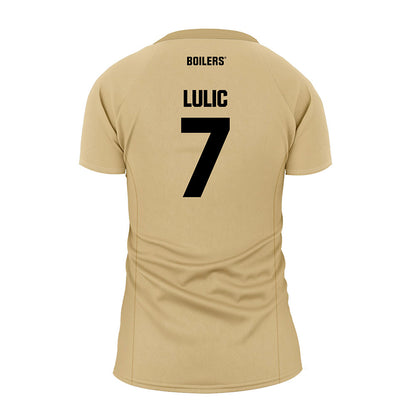 Purdue - NCAA Women's Volleyball : Bianka Lulic - Gold Volleyball Jersey-1