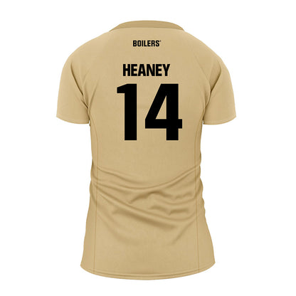 Purdue - NCAA Women's Volleyball : Grace Heaney - Gold Volleyball Jersey-1