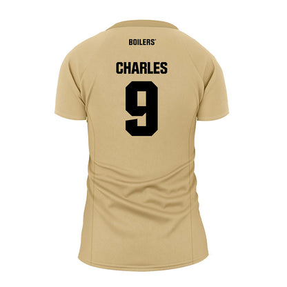 Purdue - NCAA Women's Volleyball : Dior Charles - Gold Volleyball Jersey-1