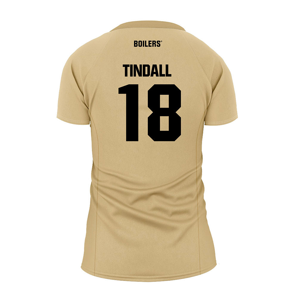 Purdue - NCAA Women's Volleyball : Addy Tindall - Gold Volleyball Jersey-1