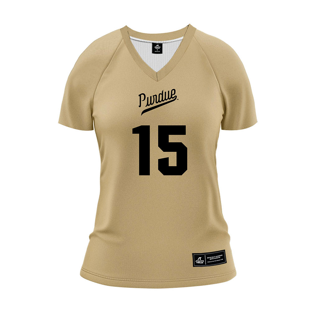 Purdue - NCAA Women's Volleyball : Rachel Williams - Gold Volleyball Jersey-0