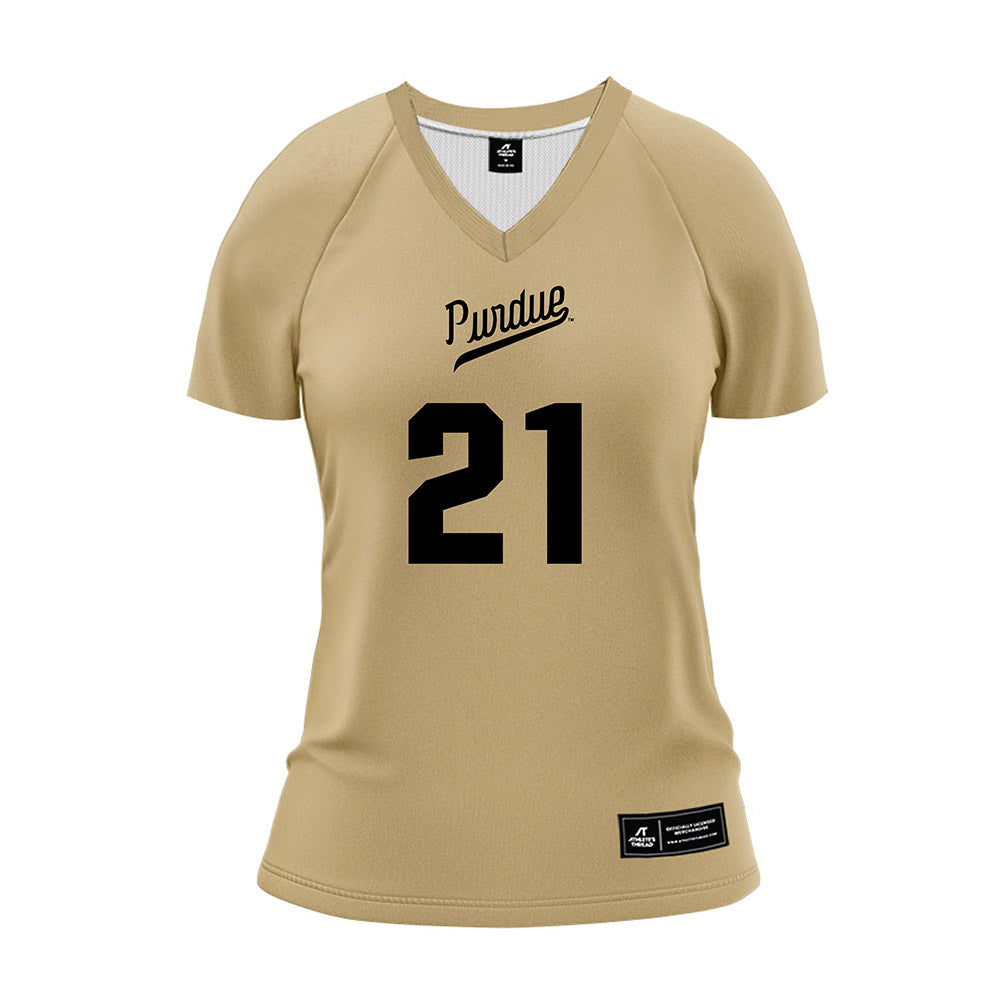 Purdue - NCAA Women's Volleyball : Julia Kane - Gold Volleyball Jersey-0