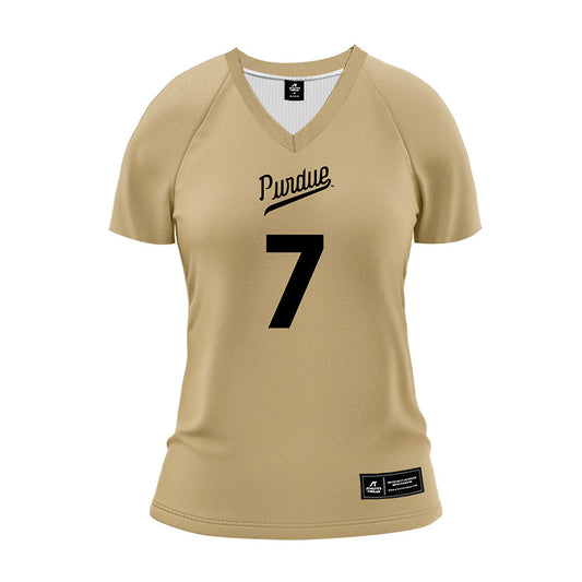 Purdue - NCAA Women's Volleyball : Bianka Lulic - Gold Volleyball Jersey-0