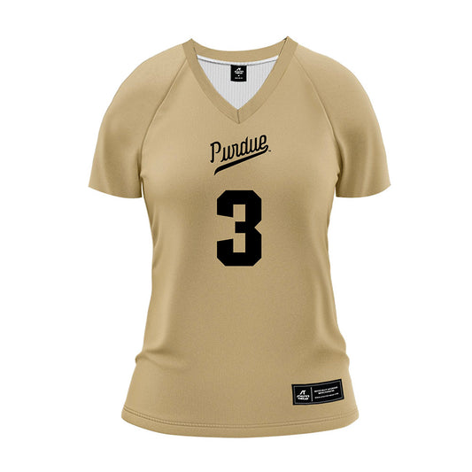 Purdue - NCAA Women's Volleyball : Ryan McAleer - Gold Volleyball Jersey-0