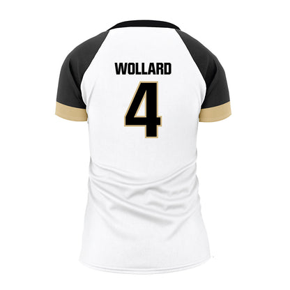 Purdue - NCAA Women's Volleyball : Kenna Wollard - White Volleyball Jersey-1