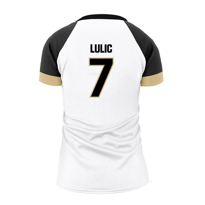 Purdue - NCAA Women's Volleyball : Bianka Lulic - White Volleyball Jersey-1