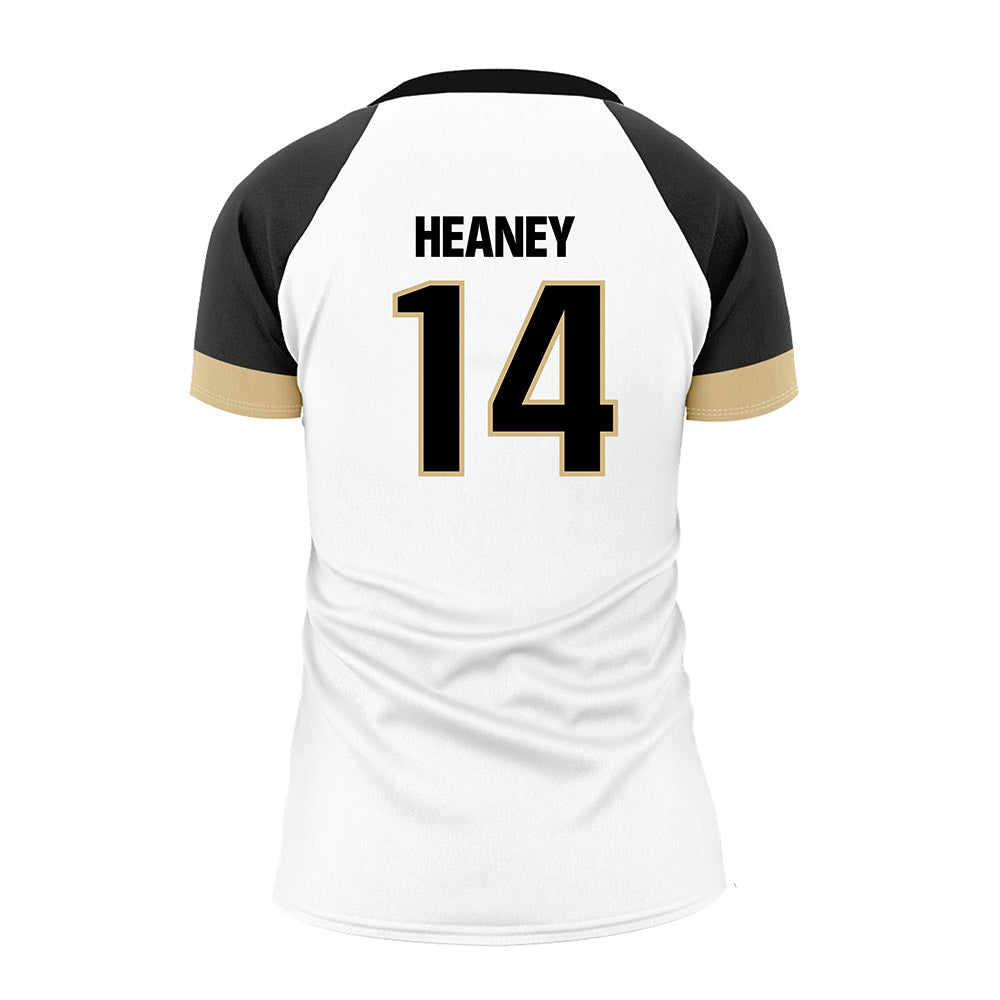 Purdue - NCAA Women's Volleyball : Grace Heaney - White Volleyball Jersey-1
