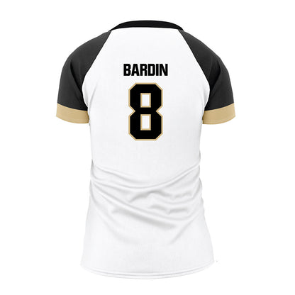 Purdue - NCAA Women's Volleyball : Isabelle Bardin - White Volleyball Jersey-1