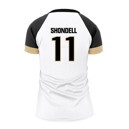 Purdue - NCAA Women's Volleyball : Allie Shondell - White Volleyball Jersey-1