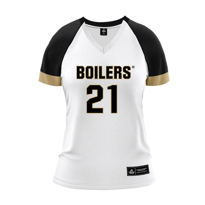 Purdue - NCAA Women's Volleyball : Julia Kane - White Volleyball Jersey-0