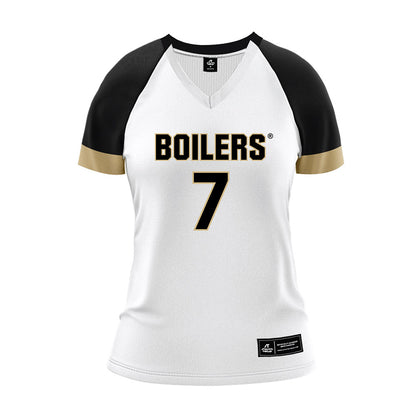 Purdue - NCAA Women's Volleyball : Bianka Lulic - White Volleyball Jersey-0
