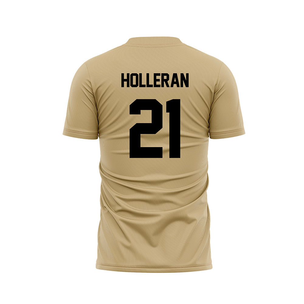 Purdue - NCAA Women's Soccer : Lauren Holleran - Gold Soccer Jersey-1