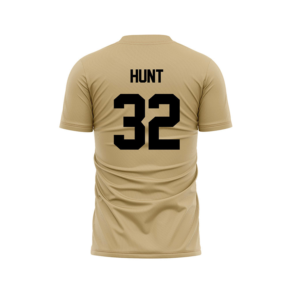Purdue - NCAA Women's Soccer : Sydney Hunt - Gold Soccer Jersey-1
