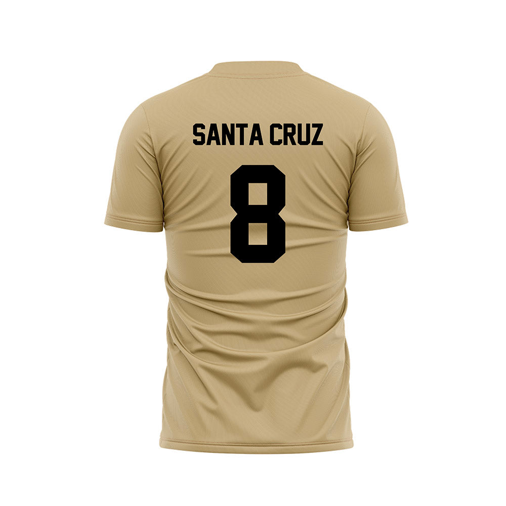 Purdue - NCAA Women's Soccer : Megan Santa Cruz - Gold Soccer Jersey-1