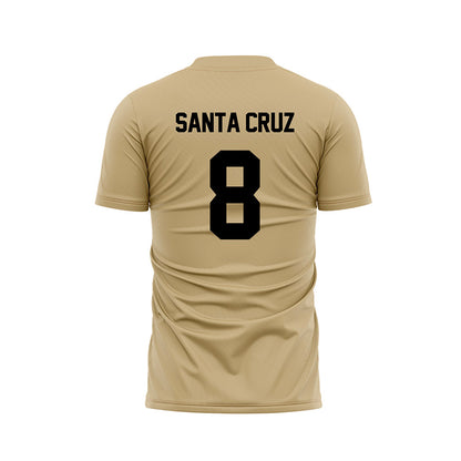 Purdue - NCAA Women's Soccer : Megan Santa Cruz - Gold Soccer Jersey-1