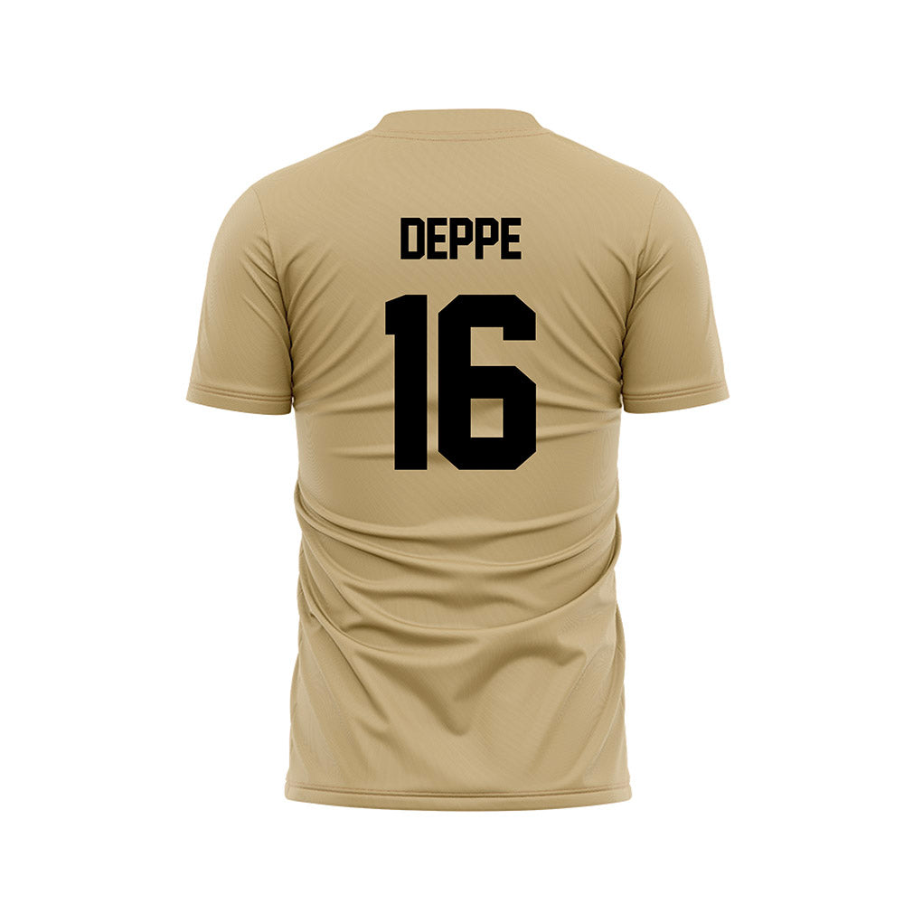 Purdue - NCAA Women's Soccer : Emilia Deppe - Gold Soccer Jersey-1