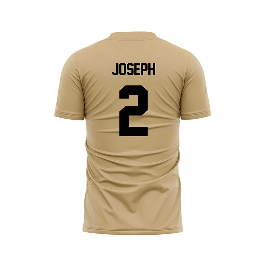 Purdue - NCAA Women's Soccer : Julia Joseph - Gold Soccer Jersey-1