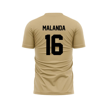 Purdue - NCAA Women's Soccer : Jayme Malanda - Gold Soccer Jersey-1