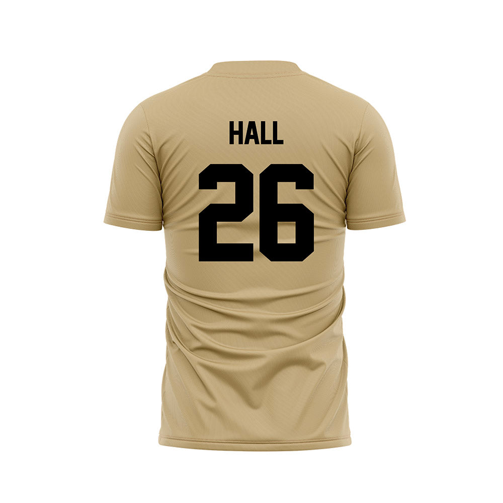 Purdue - NCAA Women's Soccer : Olivia Hall - Gold Soccer Jersey-1