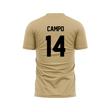Purdue - NCAA Women's Soccer : Irene Campo - Gold Soccer Jersey-1