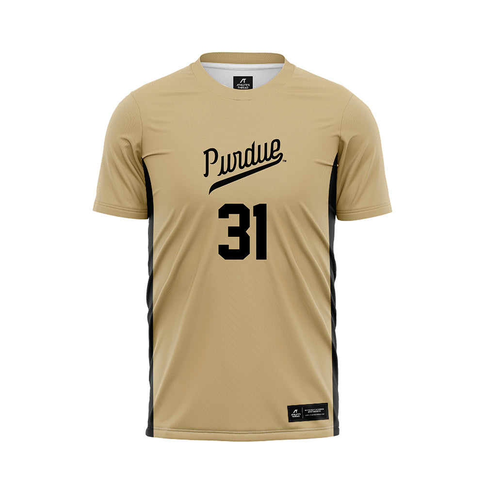 Purdue - NCAA Women's Soccer : Cassidy Brown - Gold Soccer Jersey-0